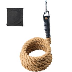 Gym Climbing Rope, 1.5" Diameter 15 ft Length Gym Fitness Training Rope, Gym Exercise Workout Rope for Adults