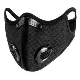 Performance Sports Personal Protective Face Mask (Option: BLACK)