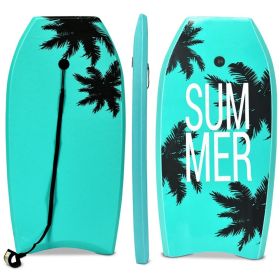 Lightweight Super Surfing Bodyboard (Color: Green, size: L)